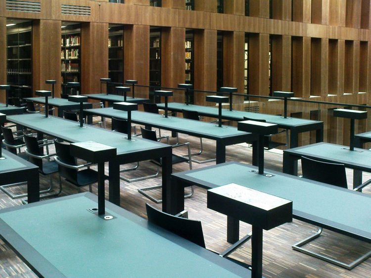 mawa, Bibliothek Grimm Zentrum Humboldt-Universität Berlin, Tischleuchte grimm