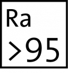 Ra > 95